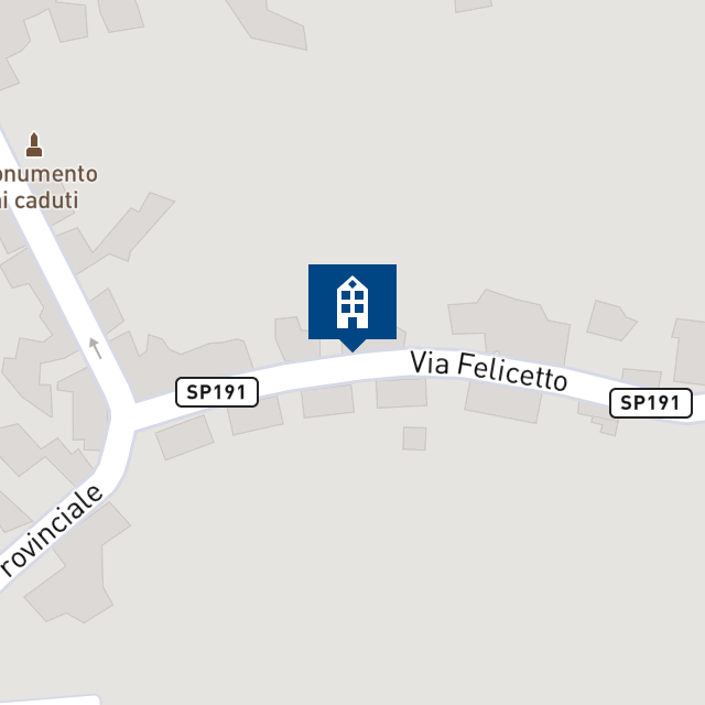 Mappa geografica del bene