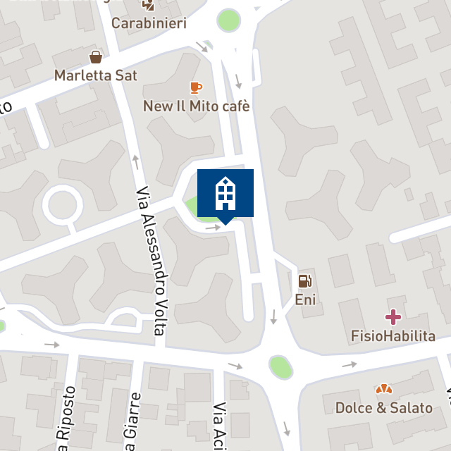 Mappa geografica del bene