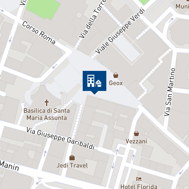 Mappa geografica del bene