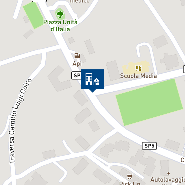 Mappa geografica del bene