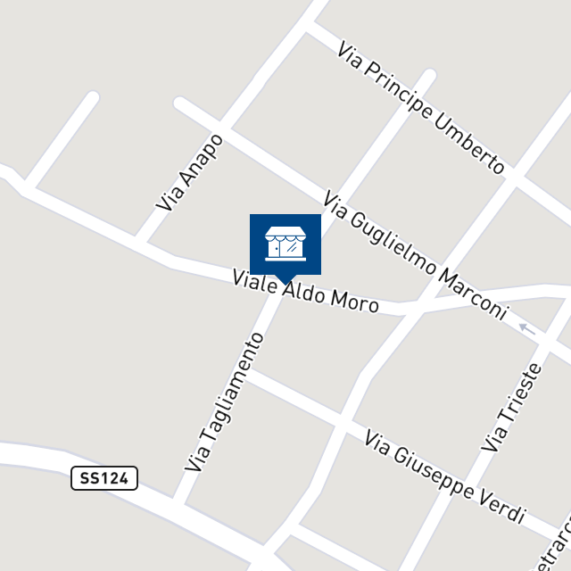 Mappa geografica del bene