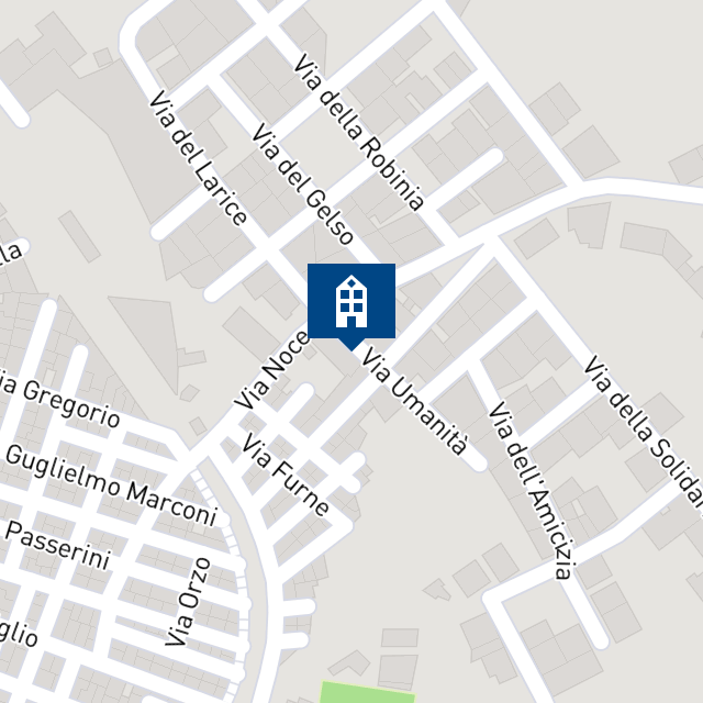 Mappa geografica del bene