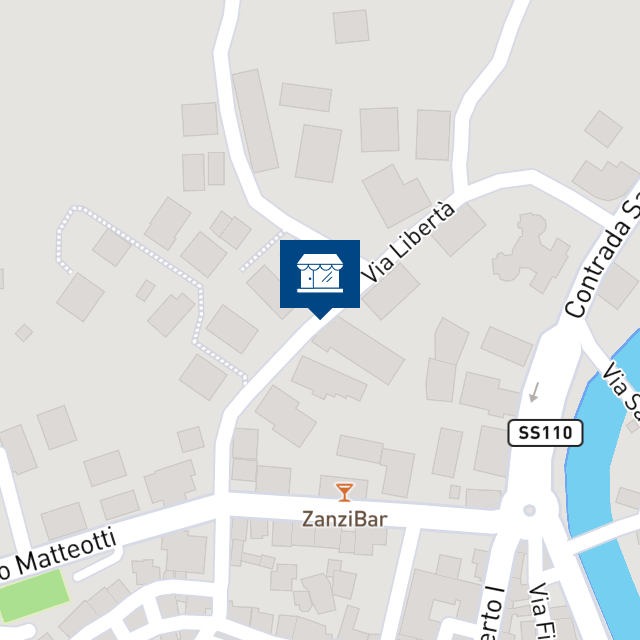 Mappa geografica del bene