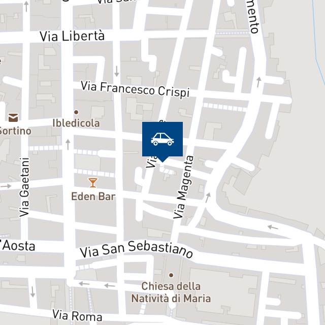 Mappa geografica del bene