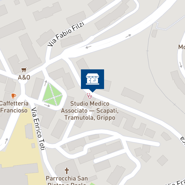 Mappa geografica del bene