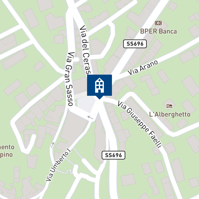 Mappa geografica del bene