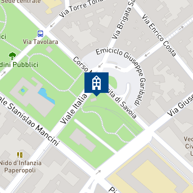 Mappa geografica del bene