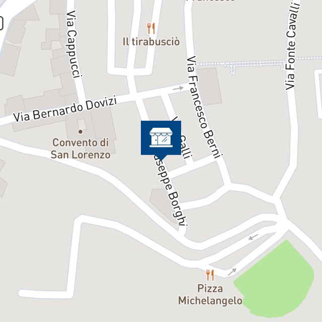 Mappa geografica del bene