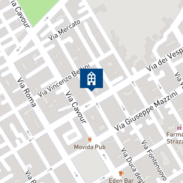 Mappa geografica del bene