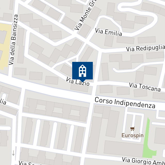 Mappa geografica del bene