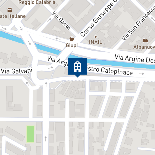 Mappa geografica del bene