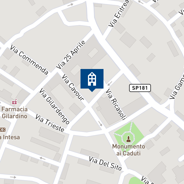 Mappa geografica del bene