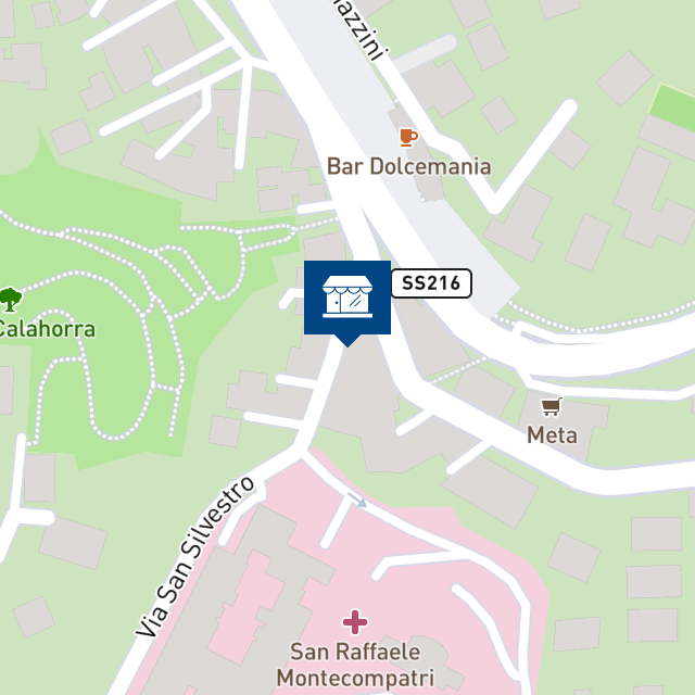 Mappa geografica del bene