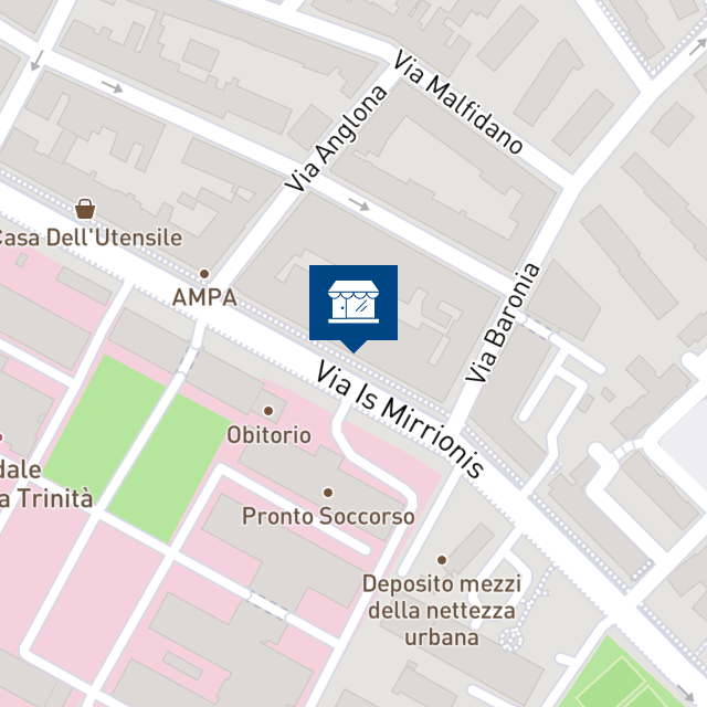 Mappa geografica del bene