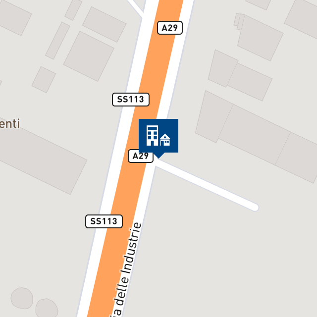 Mappa geografica del bene