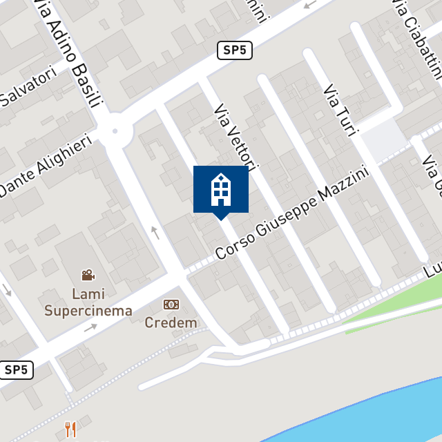 Mappa geografica del bene