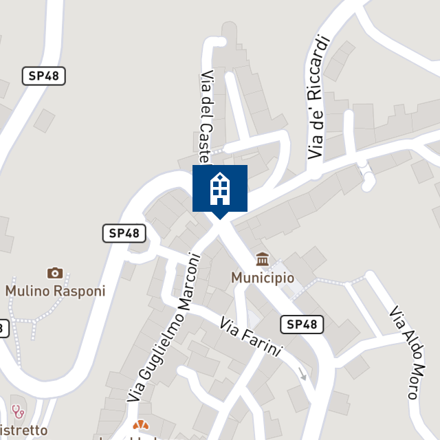 Mappa geografica del bene