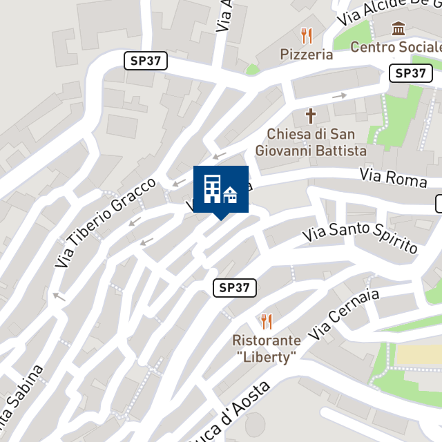 Mappa geografica del bene