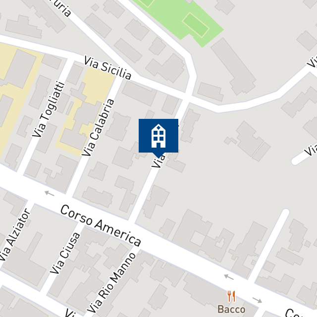 Mappa geografica del bene