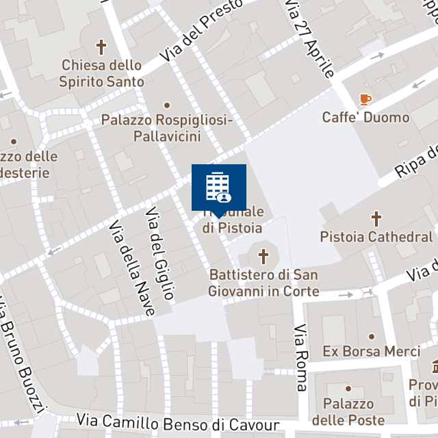 Mappa geografica del bene