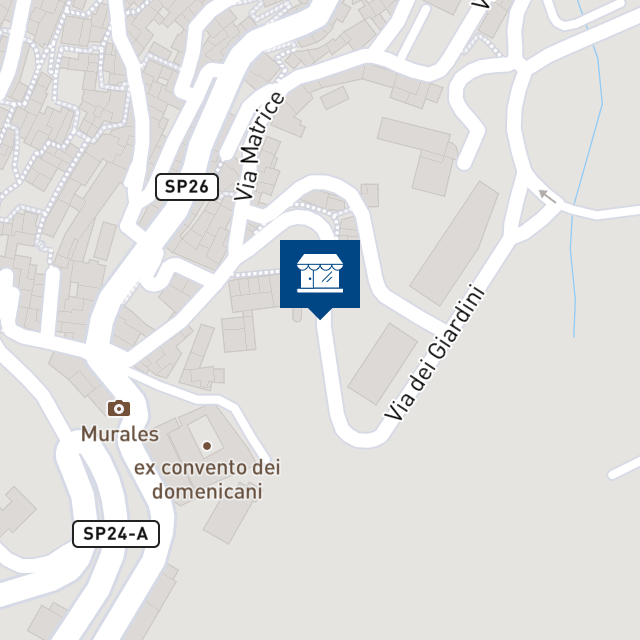 Mappa geografica del bene