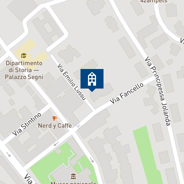 Mappa geografica del bene