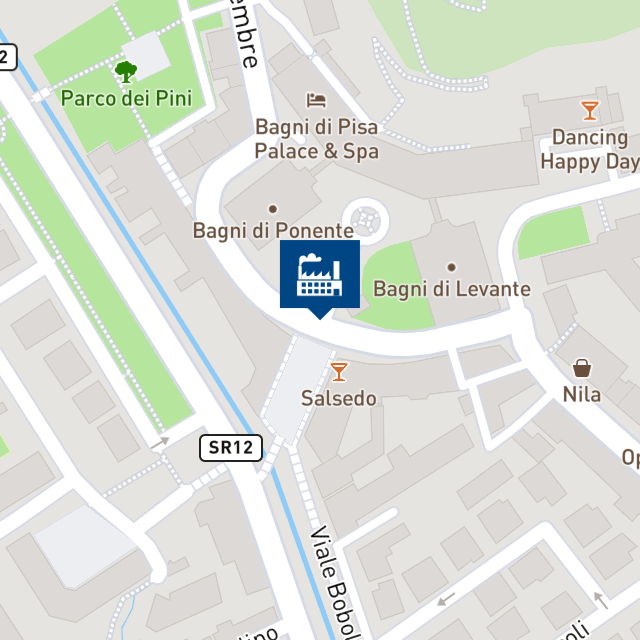 Mappa geografica del bene