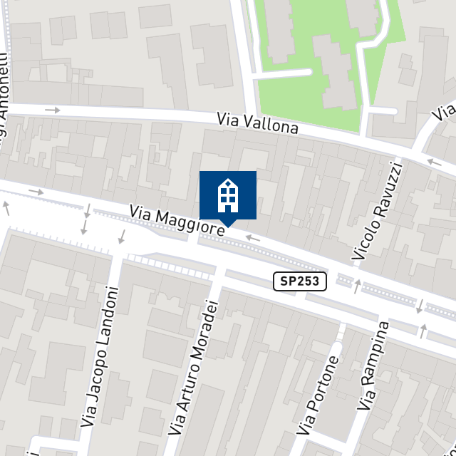 Mappa geografica del bene