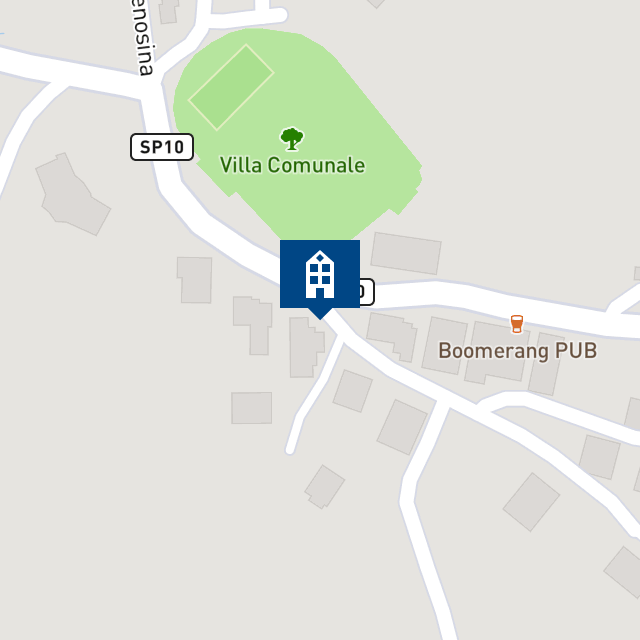 Mappa geografica del bene