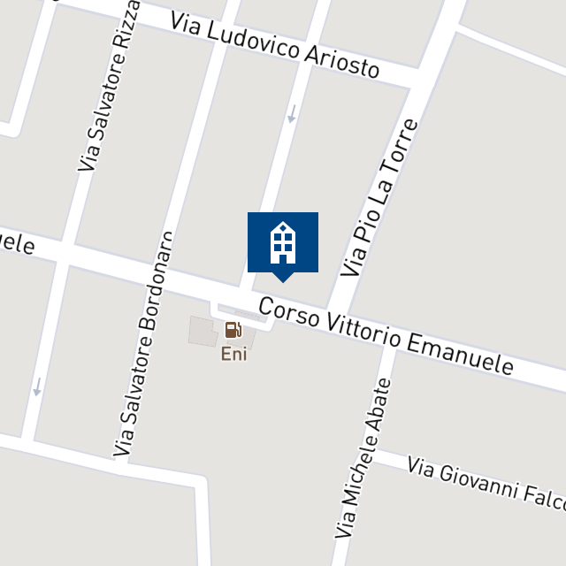 Mappa geografica del bene