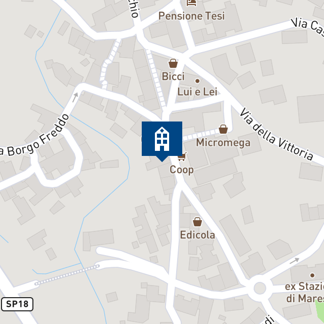 Mappa geografica del bene