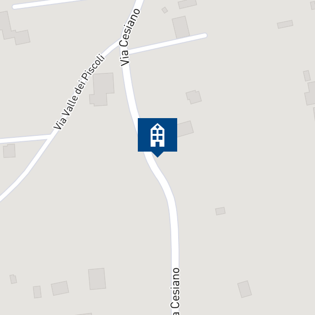 Mappa geografica del bene