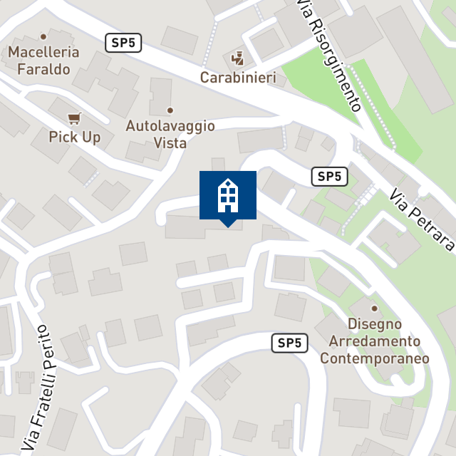 Mappa geografica del bene