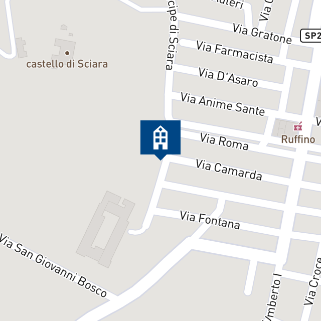 Mappa geografica del bene