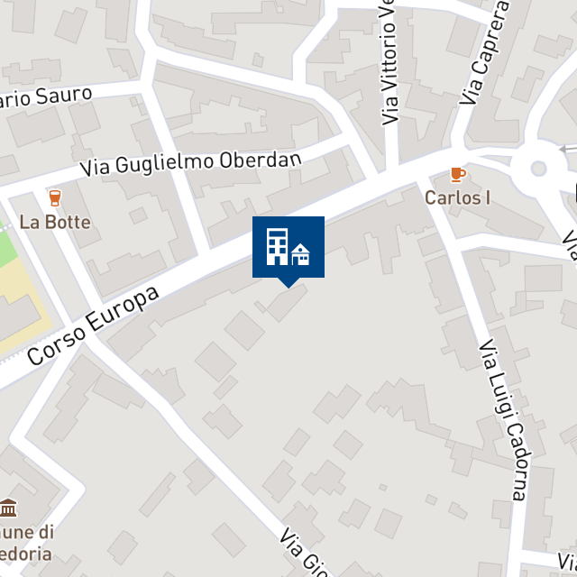 Mappa geografica del bene