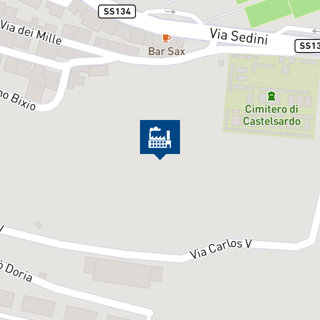 Mappa geografica del bene