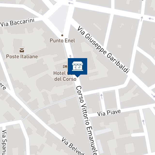 Mappa geografica del bene