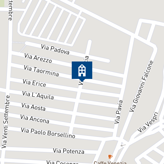 Mappa geografica del bene