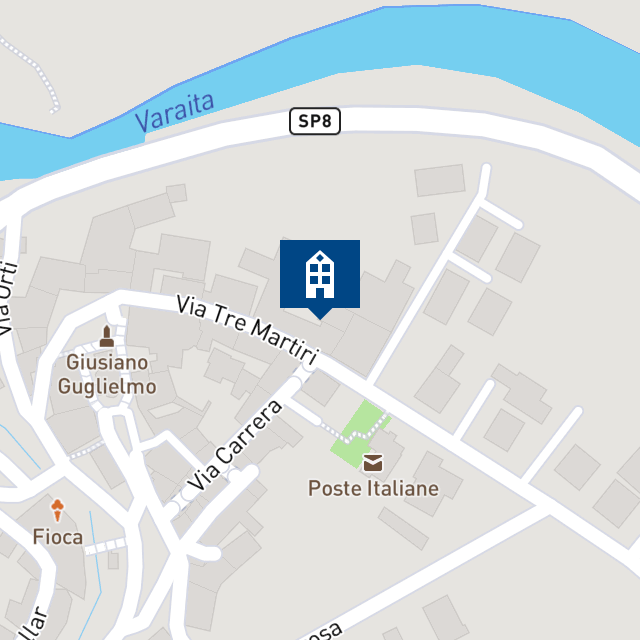 Mappa geografica del bene