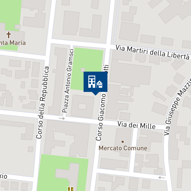 Mappa geografica del bene