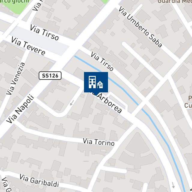 Mappa geografica del bene