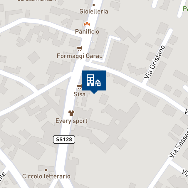 Mappa geografica del bene