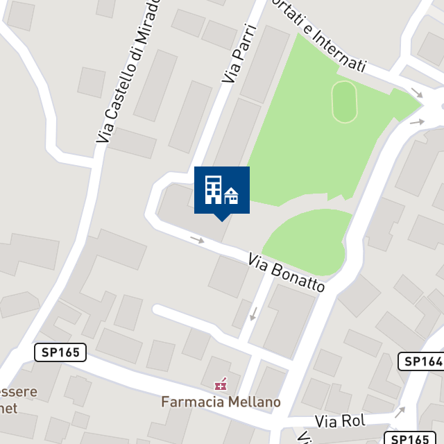 Mappa geografica del bene