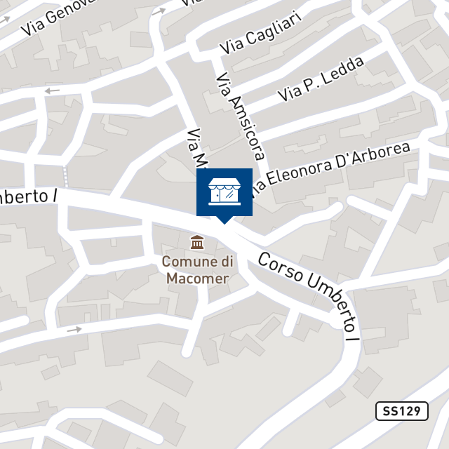 Mappa geografica del bene