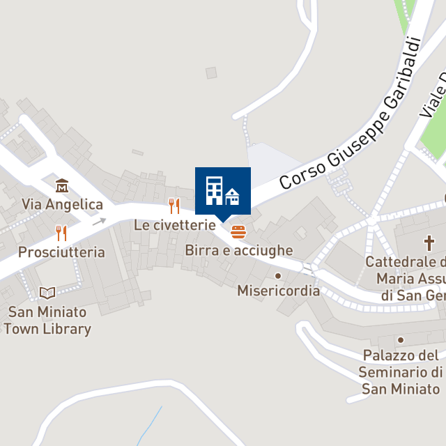 Mappa geografica del bene