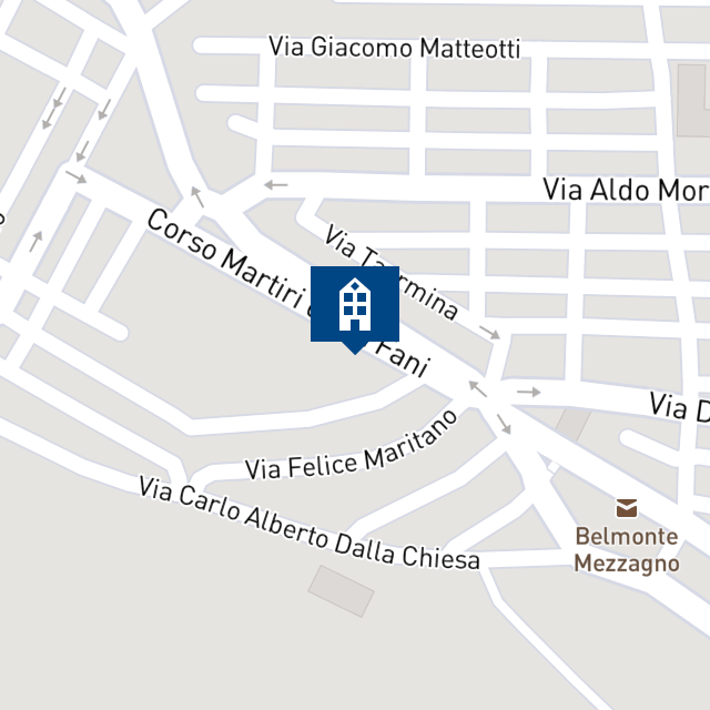 Mappa geografica del bene