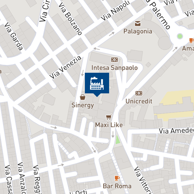 Mappa geografica del bene