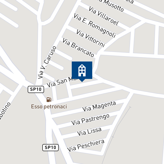 Mappa geografica del bene