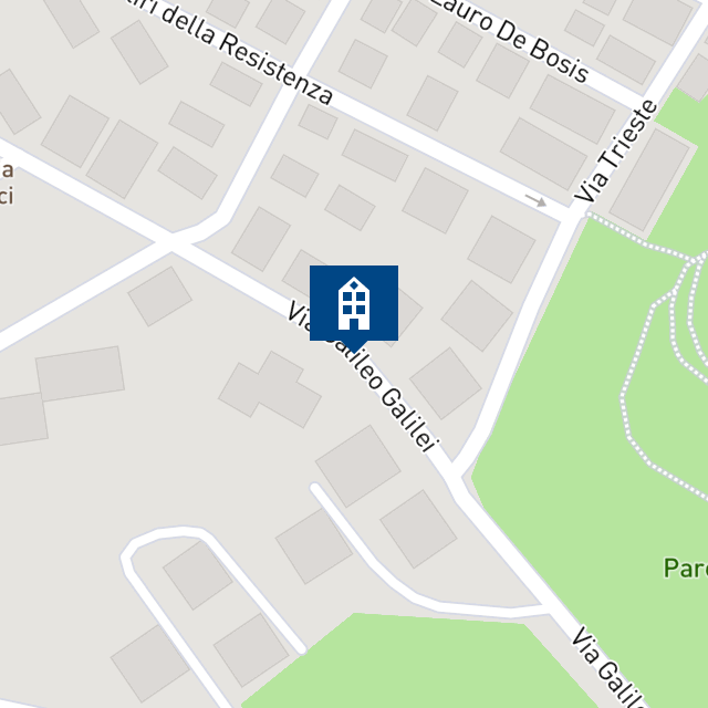 Mappa geografica del bene