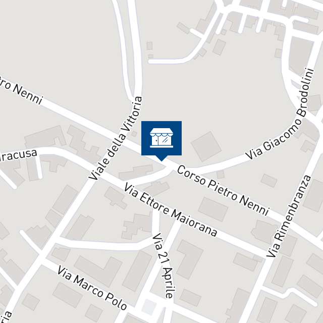 Mappa geografica del bene